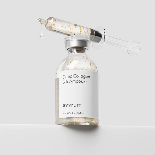 SYYRUM ampulle med silketråder og pipette